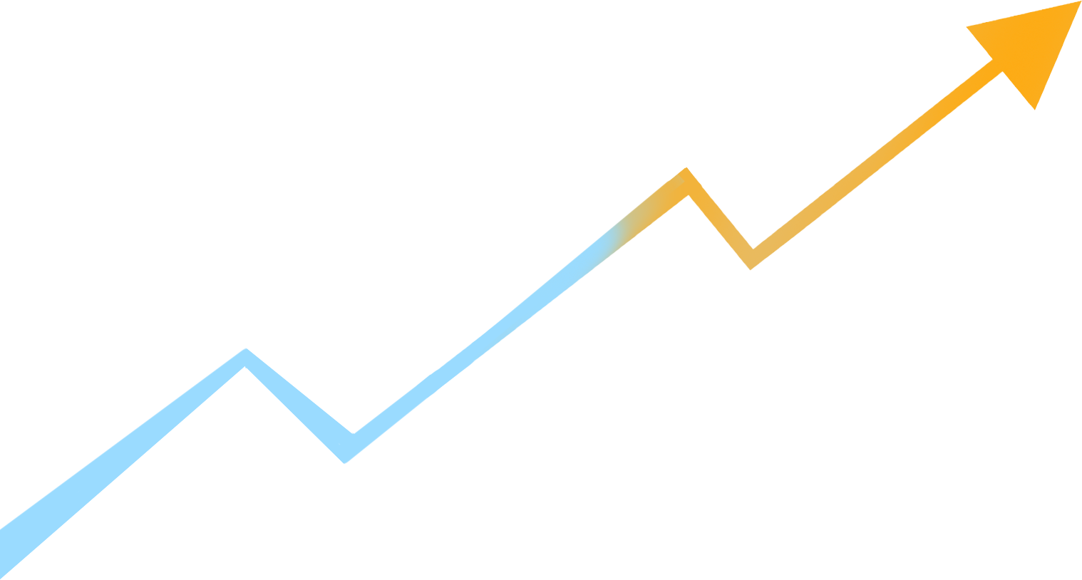 building in background of business card