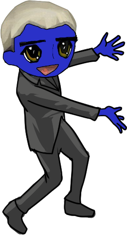 building in background of business card